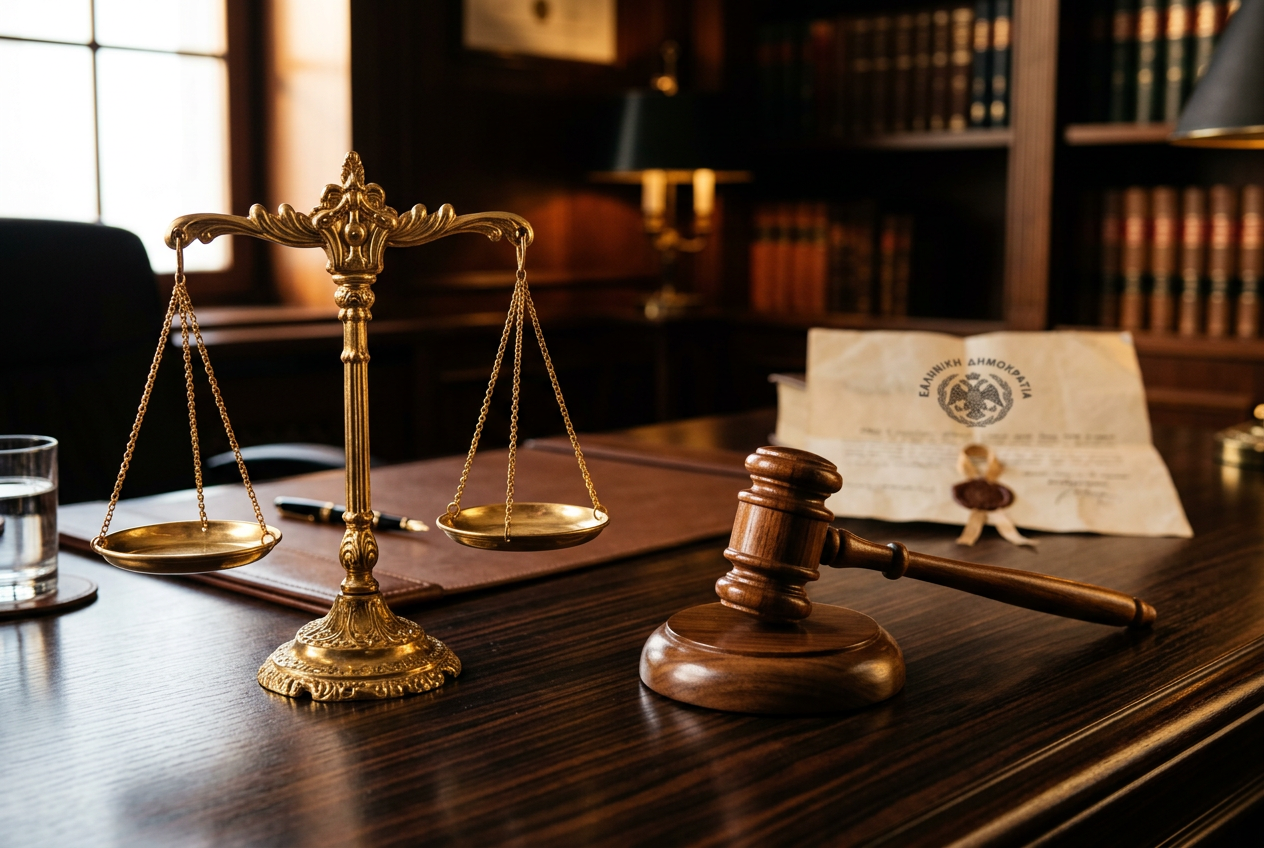 A golden scale and a legal gavel representing regulatory compliance in gaming.